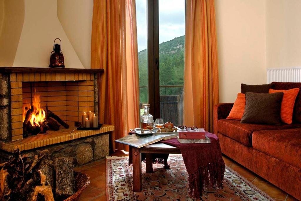 Dryas Guesthouse Polydrosos Habitación foto